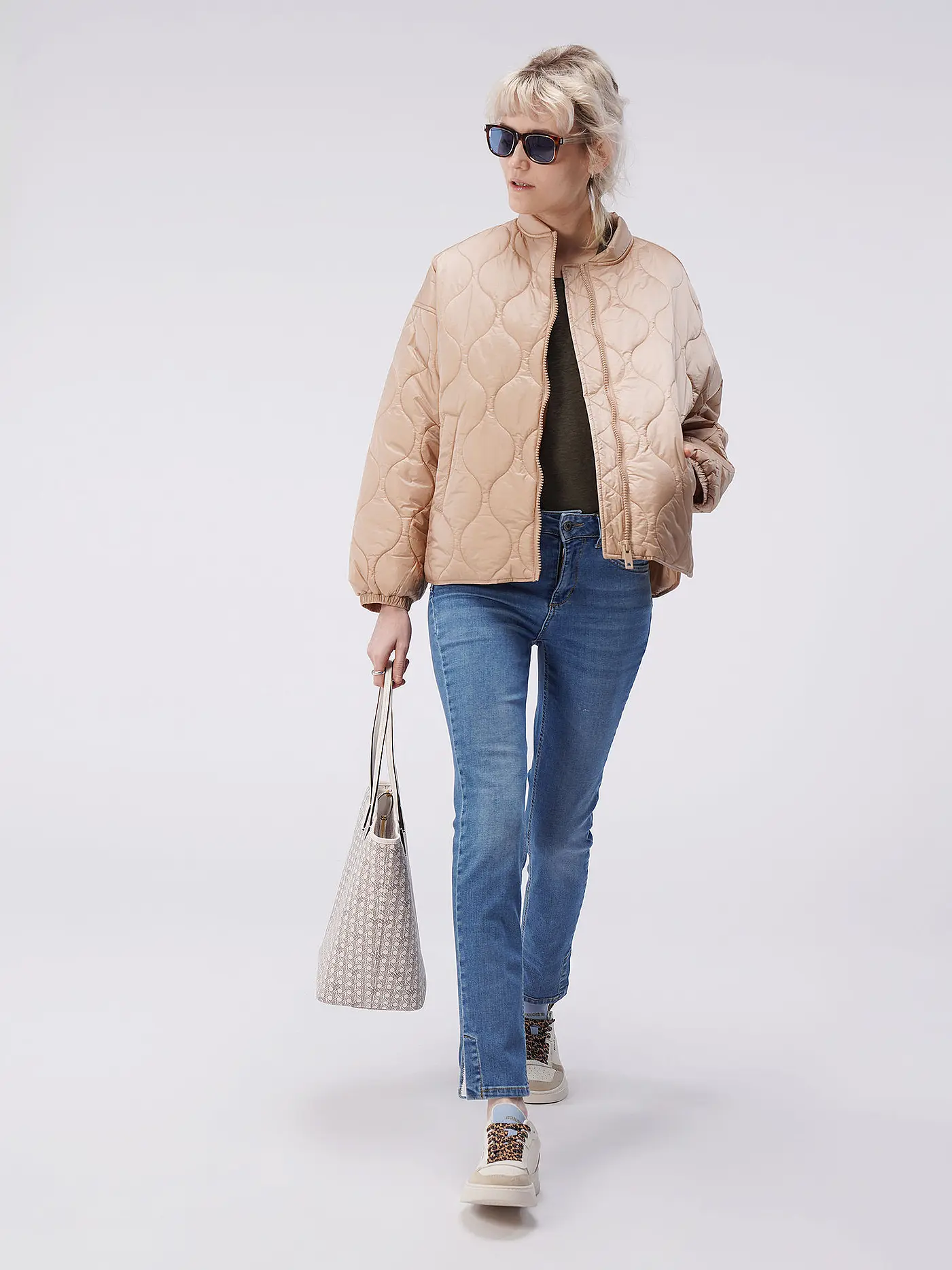 OPUS | Leichtsteppjacke JAMINE BRIGHT | beige